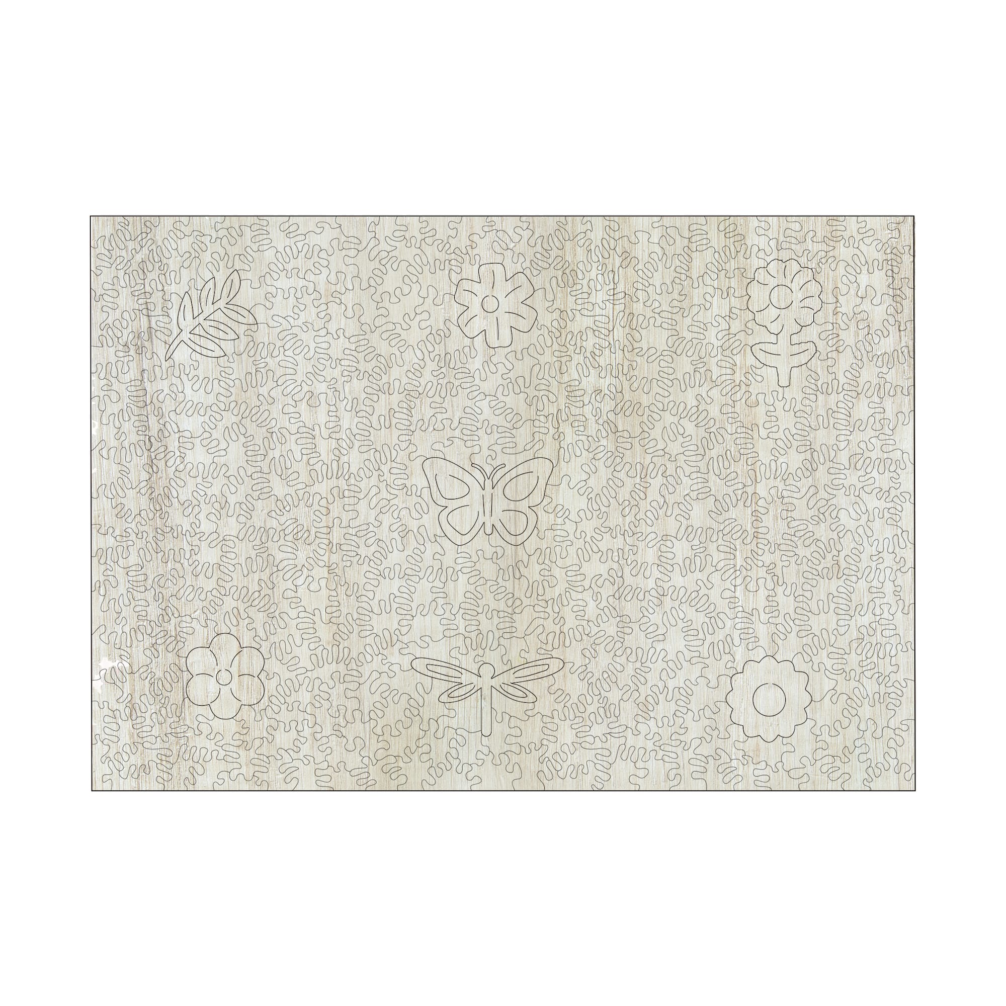 Wooden Jigsaw Puzzle - Layers: 453 Pcs